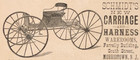 1889 Schmidt Carriage Advertisement Morristown Nj Business Antique Print Ad