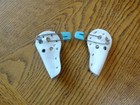 Pair Vintage 1950s Cowboy Diaper Pins Tote N  Cowpoke Pistol In Holster Blue