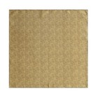 Men s 100 silk Pocket Square Jasmine Yellow Raindrop Pattern Hand Rolled 21  53