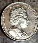 British Virgin Islands One Dollar 2005 Adm Horatio Nelsen Favorite Ships