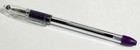 Bulk 1 200-pcs Pentel Rsvp Ballpoint Violet clear Pen Black Ink 1 0mm Bk91nv-a