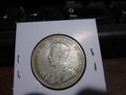 1917 - Canada Silver Half Dollar - Canadian 50 Cent Coin