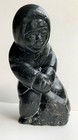 Grand Authentic 20th Century Inuit Eskimo Massive Signed Stone Sculpture
