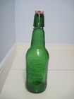 Grolsch Vintage Green  Beer Bottle With Porcelain Swing Top Cap