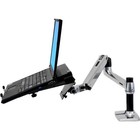 Ergotron - Ergotron Lx Computer Monitor Desk Mount - Polished Aluminum Lcd Arm