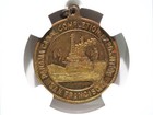 1915 Panama Canal Completion Exposition  Pacific Expo Token  Ngc Ms63