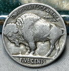      1918 Indian Head Buffalo Nickel   Us Type Coin   Natural Surface    