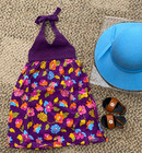 American Girl Julie Julie s Birthday Outfit For 18  Doll Dress Shoes Hat Nib