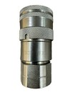 1 2 Npt Flat Face Hydraulic Quick Connect Coupler Coupling Set Skid Steer  set 