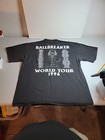 Vintage Ac dc Shirt Men s Xl Black 90s Ballbreaker World Tour 1996 Brockum Rock