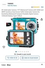 4k Underwater Camera 11ft Waterproof With 32gb Card 48mp Autofocus Dual-screen  