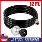 12ft Propane Hose With Regulator  Universal Gas Grill Regulator And Hose  3 8 