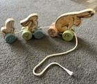 Guess How Much I Love You High Quality Wooden Pull Toy 2023 Bunnies Snail 