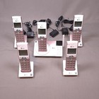 At t Cl82547 5-handset Cordless Phone Answering System Tested Great Condition 