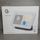 Google Nest Hub 2nd Gen 7  Smart Touchscreen Display Bluetooth Charcoal Open Box