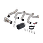 Exhaust Muffler Tips Carbon Header Pipe Full System For Yamaha Fz09 Fj09 2015-20