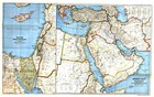     1978-9 September Middle East   Early Civilizations National Geographic Map A1 