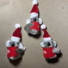 Lot Of 3 Outback Steakhouse Christmas Koala    limited Edition   
