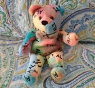 Muhammad Ali Bear Beanie Bean 1999 Ali Salvino s Bammers Rainbow Promo With Coa
