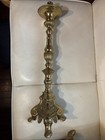 Pair Of Vintage 26    Brass Candlesticks - Hollywood Regency