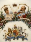 1902 King Edward Vii  Queen Alexandra Coronation Commemorative Plate 8    Read