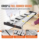 30-note Glockenspiel Xylophone Bell Kit professional Percussion Instrument Set W