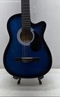 Freedom Cg330c Blue Burst 3 4 Classical Acoustic Guitar With Gig Bag