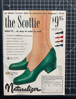 Naturalizer Shoe The Scottie Green Shoes St  Louis Mo Vintage Print Ad 1953