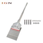 Sds Max Floor Scraper 6    Wide Tile Removal Bit And Heavy Duty Blade New 6     25 