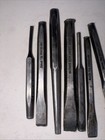 Snap-on Tools Punch And Chisels Set Of 8 Pieces As Is
