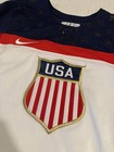Rare Nike Team Usa United States National Team Olympic Hockey Jersey Men   s Small