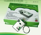 2-in-1 Usb Card Reader   model 213  For T-flash  micro Sd    Sim Cards New In Box