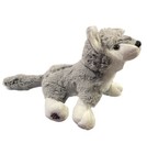 Ganz Webkinz Grey Wolf Hm358  retired  Rare Beautiful Plush No Code