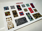 Set Of 16 Versace Sticker Stamps With Logo  Medusa Head  Barocco Gift Wrapping