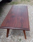Mid Century Solid Walnut Coffee Table   ct121 