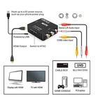Rca To Hdmi Av To Hdmi Converter Adapter 1080p Rca Composite Cvbs Video Audio