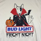 1988 Halloween Spuds Mackenzie Bud Light Beer Fright Night T-shirt Xl