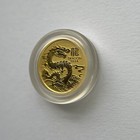 2024 Australia 1 20 Oz Gold Lunar Dragon Bu  series Iii  Perth Mint  9999 Fine