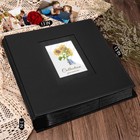 4x6 Photo Album 1000 Photos Leather Cover Large Capacity 1000 Pockets Black