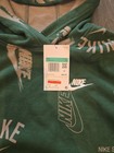 Boy s Nike Sportswear Club French-terry Printed Hoodie Hj2682 Youth Size Xl  Nwt