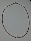 10k Solid Gold Anklet  10   Mariner anchor Style Link  1 5mm  1gr