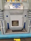 Mills Extraordinary 5 Cent Coin Slot Machine Eagle Jackpot Blue Gray Antique 