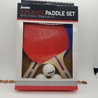Franklin Ping Pong Paddles 2 Player Table Tennis Set Paddle Kit Sports