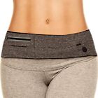 Gray Ultra Slim Running Belt Waist Pack lightweight Fanny Pack runner Waist Bag