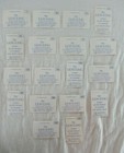 Walt Disney The Lion King Stickers Lot Of 18 Panini Italy 1995 Vintage