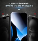 Magic John 3rd Gen For Iphone 16 Pro Max Screen Protector Tempered Glass Privacy