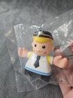 Little Tikes Wee Waffle Blocks Airplane Pilot Toy Figure Nip New Sealed