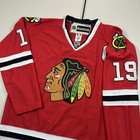 Reebok Chicago Blackhawks Jonathan Toews Captain Jersey Nhl Hockey Size Xl 52