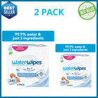 Waterwipes Original Baby Wipes 240 Ct 99 9  Water Unscented   2 Pack 