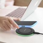 Wireless Charger Quick Charging Mat For Apple Iphone   Samsung  Usb Type C